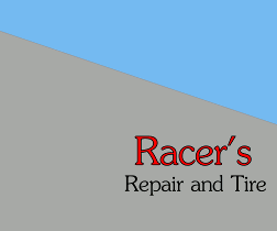 Racer's banner ad